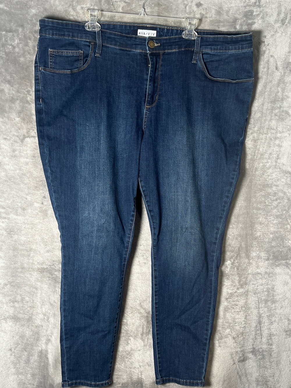 Ava & Viv Dark Blue Skinny Jeans